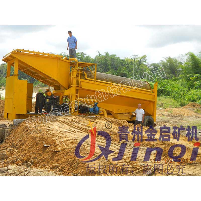 移動采金車